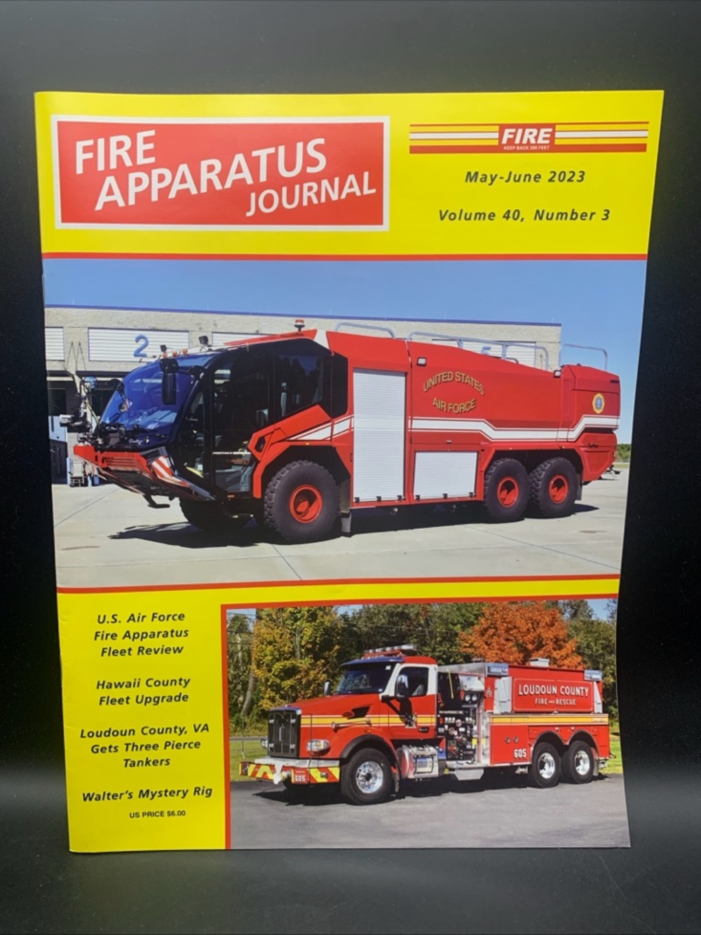 Fire Apparatus Journal May June 2023 Vol 40 Number 3 Air Force Fire Apparatus